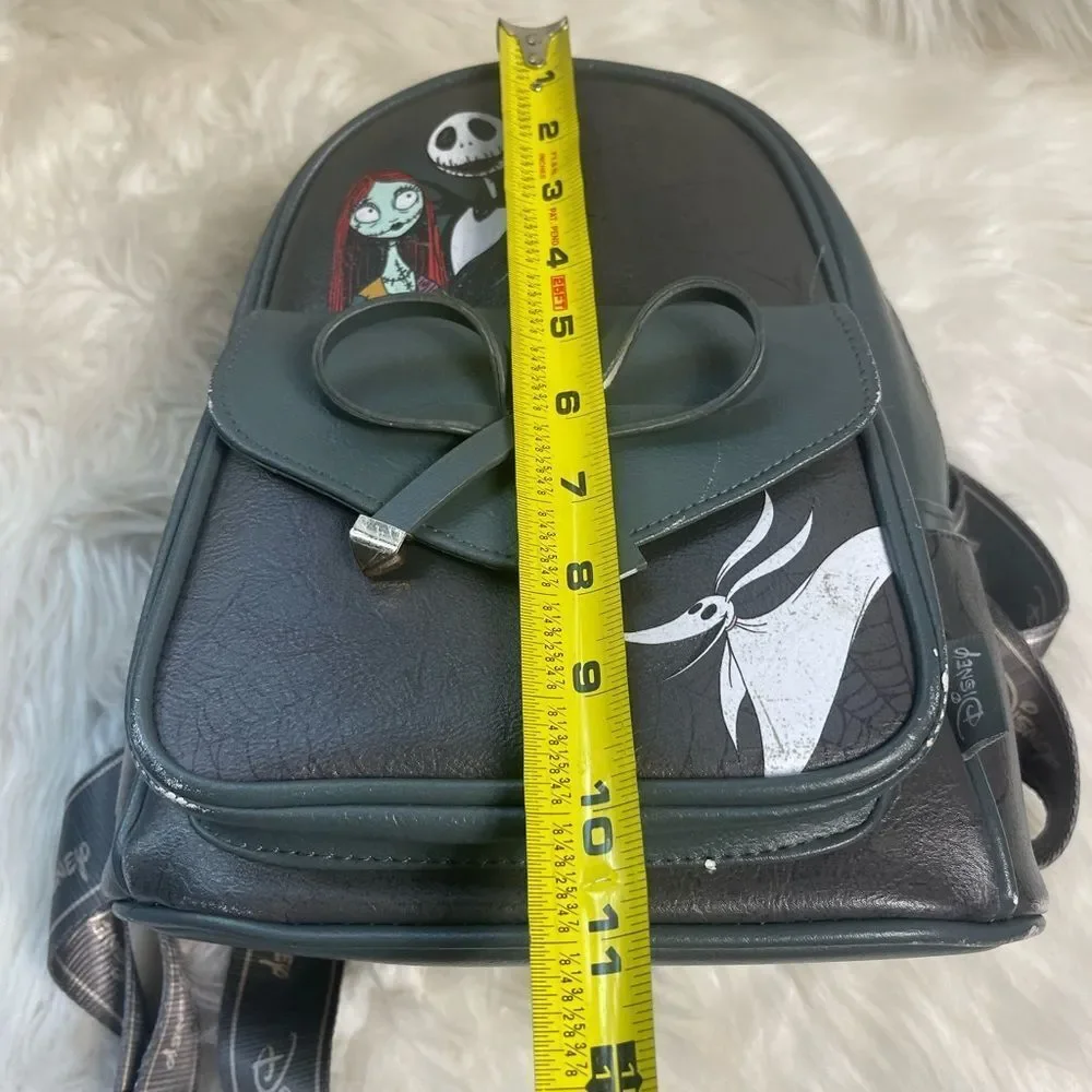 Disney The Nightmare Before Christmas Synthetic GrayMini Backpack —